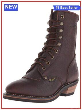 Full-Grain Leather Packer Boots Goodyear Welt Mid-Calf Lace Up